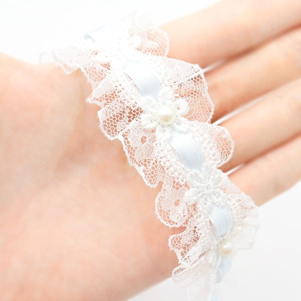 [Aus Menge 5] RasseFarbbandKlebeband "FarbbandDekoratives Rennen etwa 35 mm Breite hellblau FR2346]