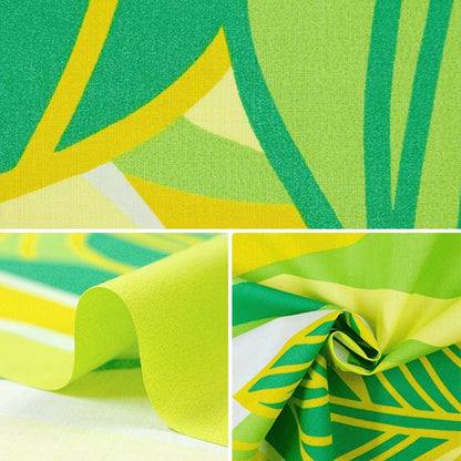 [De la quantité 5] Tissu "Maunaroa T / C Hawaii amplint Banana Leaf Green Yfop3108"