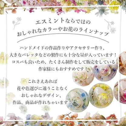 Materiale in resina "Mix Flower Series 4 4th Color" Smint Esmint