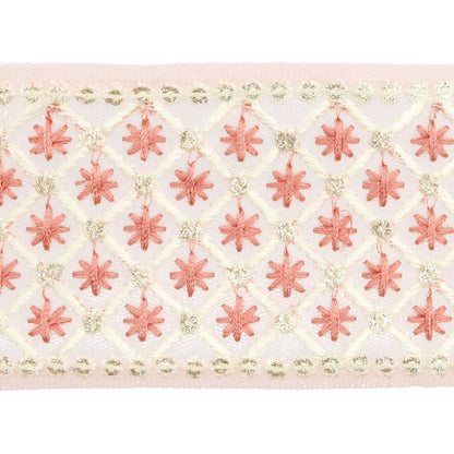 [De la cantidad 5] ArtilleraRibete "2024 Ribete bordado indio Rosa x rosa M-215p"