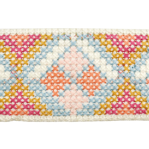 [De la quantité 5] artisanatGarniture "2024 Garniture de broderie indienne M-305A"