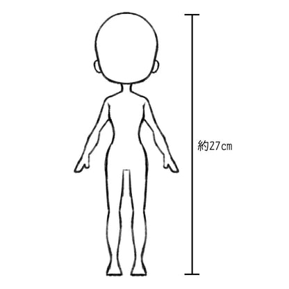 جسم الدمية "Crafting Doll CTD-001" أخدود