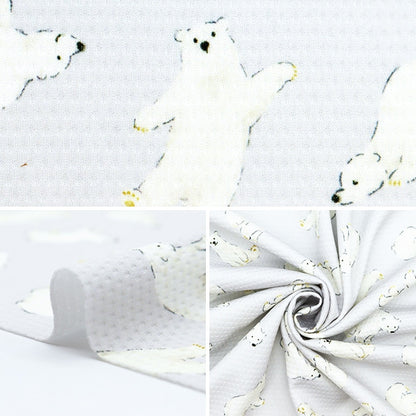 [De la cantidad 5] Fabric "Cool Cross Sirkuma White 150-1649-D1"