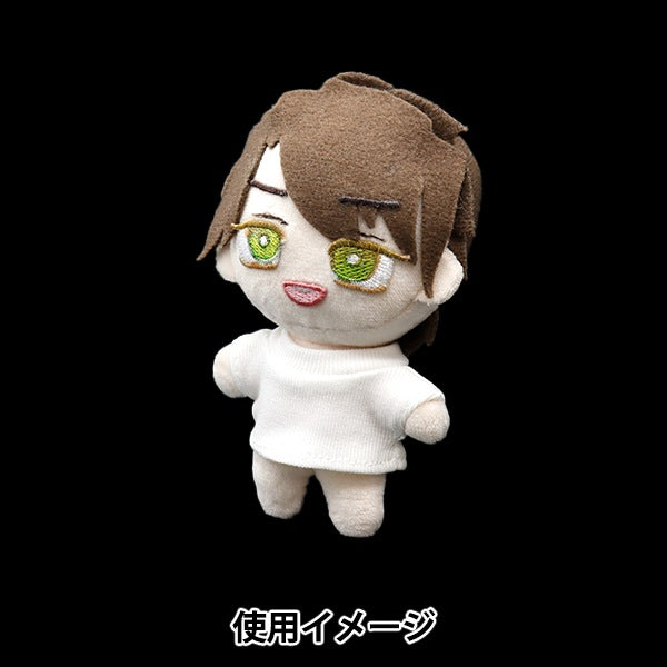 手芸パーツ 『ぬいぐるみ服 シンプルTシャツ Sサイズ 白 MPA-3A-S