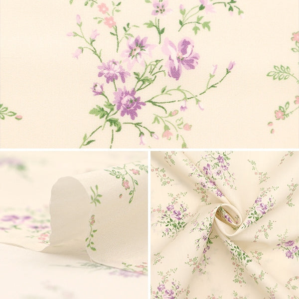 [From quantity 5] Fabric "Liberty Fabric Tana lawn Garden Blooms 36374408-C] Liberty Japan