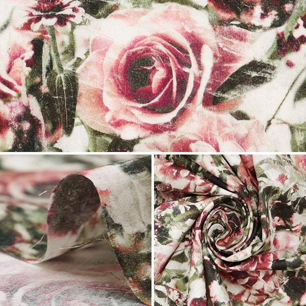 [From quantity 5] Fabric "Liberty Fabric Tana lawn Florist's lens 3634218-24AU] Liberty Japan