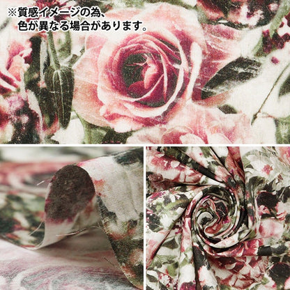 [From quantity 5] Fabric "Liberty Fabric Tana lawn Florist's lens 3634218-24BU] Liberty Japan