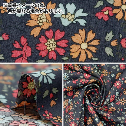 [From quantity 5] Fabric "Liberty Fabric Tana lawn Capelfloret 3634231-24BU] Liberty Japan