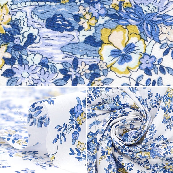 [Из количества 5] ткань "Свобода Fabric Tanalone Miniature Wonderland 3634247-24AU" Liberty Japan Liberty Japan