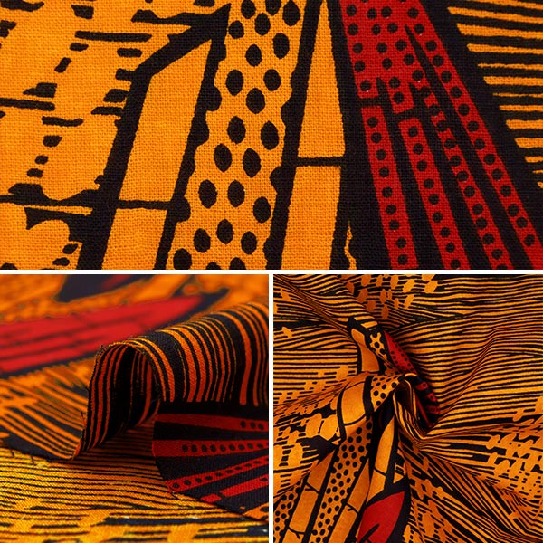 [De la cantidad 5] Fabric "African Plint Ram-Af05"