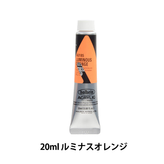 Краски "акриловый цвет тяжелый тело Au185 Luminous Orange Hau6" Гольбейн Гольбейн