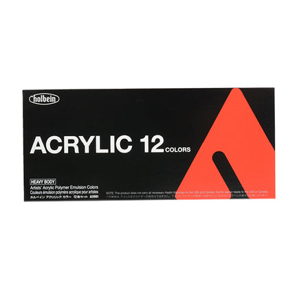 Живопись "Акриловый цвет тяжелый тело AU991 12 Цветной набор HAU6" Гольбейн Гольбейн