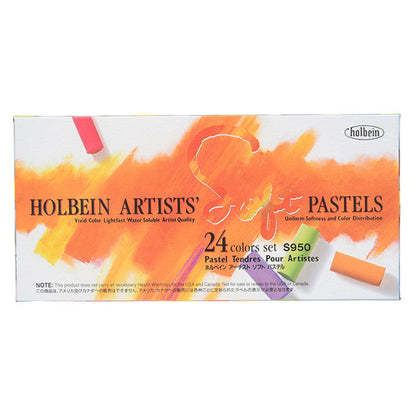 Materiale immagine "Soft Pastel S950 24 Set di colori" Holbein Holbein