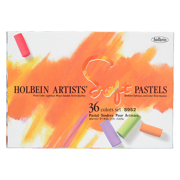 그림 자료 "소프트 파스텔 S952 36 컬러 세트"Holbein Holbein