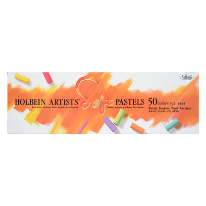 Materiale immagine "Soft Pastel S954 50 Set di colori" Holbein Holbein