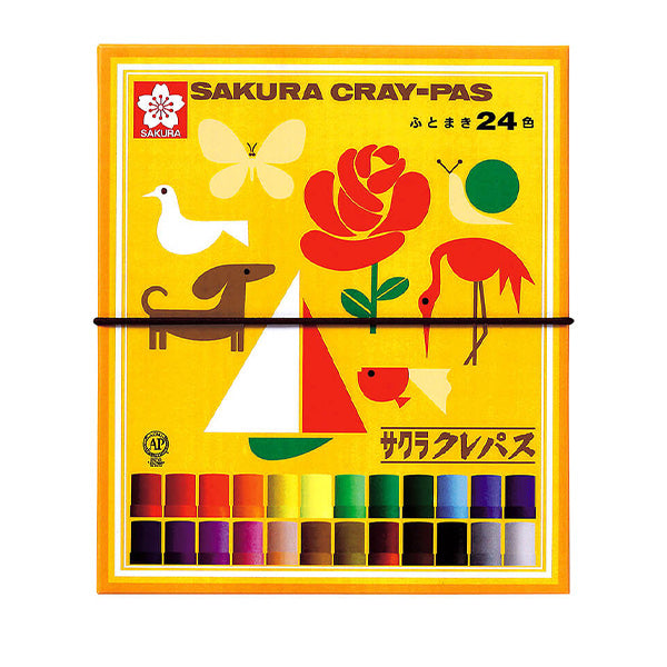 Материал картинки "Крепы Тай -Маки 24 набор цветов Эластичный шнурLP24R со строкой" Сакура Сакура Крепас