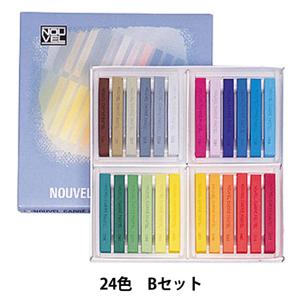 Материал изображения "Nouvelle Curry Pastel 24 Color B Set NCT-24B TURENCE"