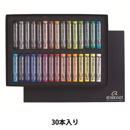 Материал изображения "Мягкая пастель 30 цветной бумажной коробки T300C30" Рембрандт