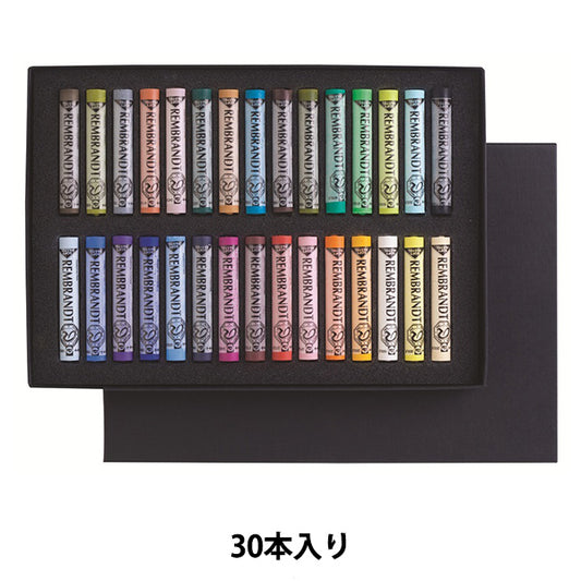 Материал изображения "Мягкая пастель 30 цветной бумажной коробки набор живописи T300C30L" Рембрандт