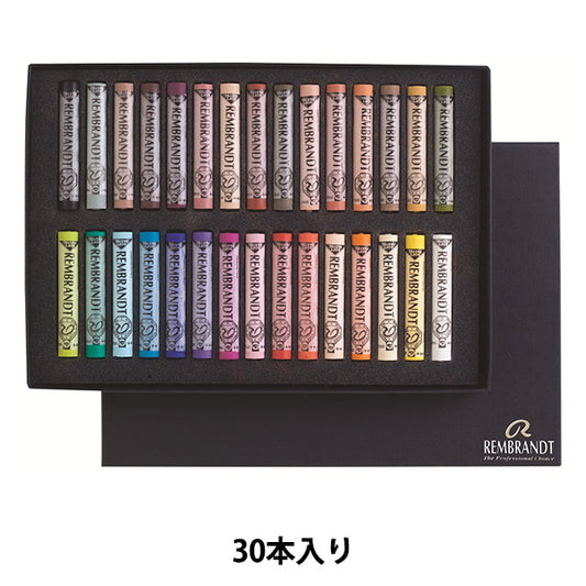 Материалы изображения "Мягкая пастель 30 цветных бумажных коробок набор живописи T300C30P" Рембрандт