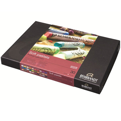 Материалы изображения "Мягкая пастель 30 цветных бумажных коробок набор живописи T300C30P" Рембрандт