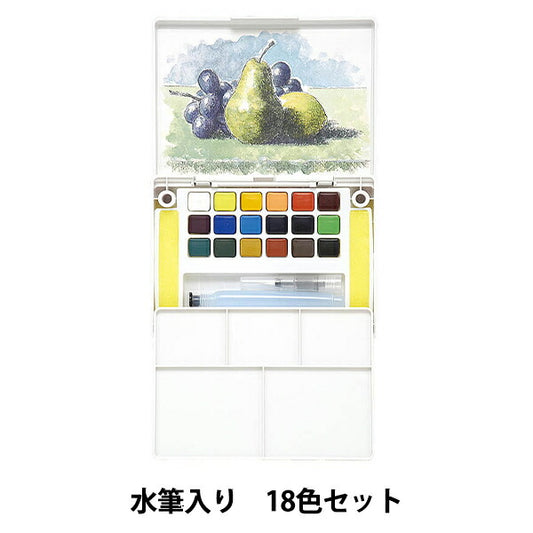 Painting "Petit Color Water Brush 18 Color Set NCW-18H" SAKURA Sakura Crepass