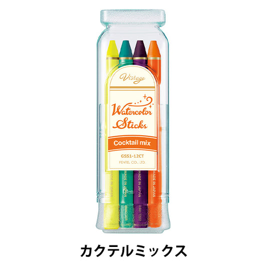 Pintar "VISTAGE (VISTAGE) Mezcla de Castel Castel Mezcla GSS1-12CT" Pentel Pentel
