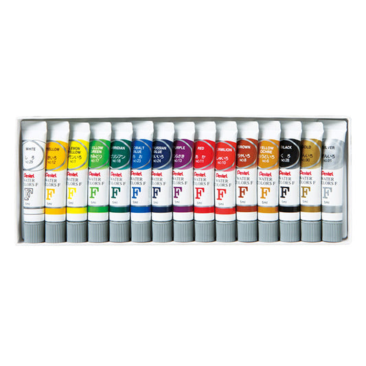 Pinturas "f tubo laminado de acuarela 15 color WFR-15" Pentel Pentel