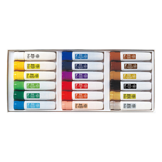 Pintura "F Watercolor PolyTube Enogu 18 Color WFC1-18" Pentel Pentel