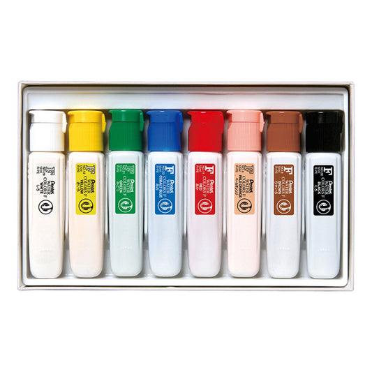 Pinturas "Polytube de color F-agua Enogu 8 Color WFC2-8" Pentel Pentel