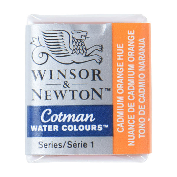 Paints "Cotman Water Color Half Pan 090 Cadmium Orange Hugh 3110090" WINSOR & NEWTON