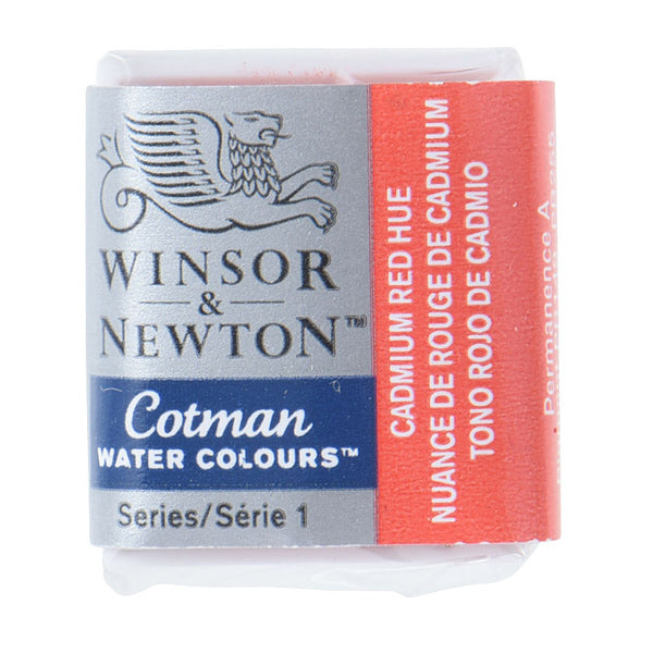 Paints "Cotman Water Color Half Pan 095 Cadmium Red Hugh 3110095" WINSOR & NEWTON