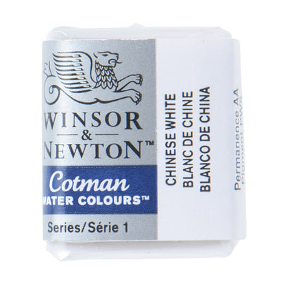 Paints "Cotman Water Color Half Pan 150 Chinese White 3110150" WINSOR & NEWTON