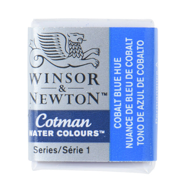 Paints "Cotman Water Color Half Pan 179 Cobalt Blue Huhe 3110179" WINSOR & NEWTON