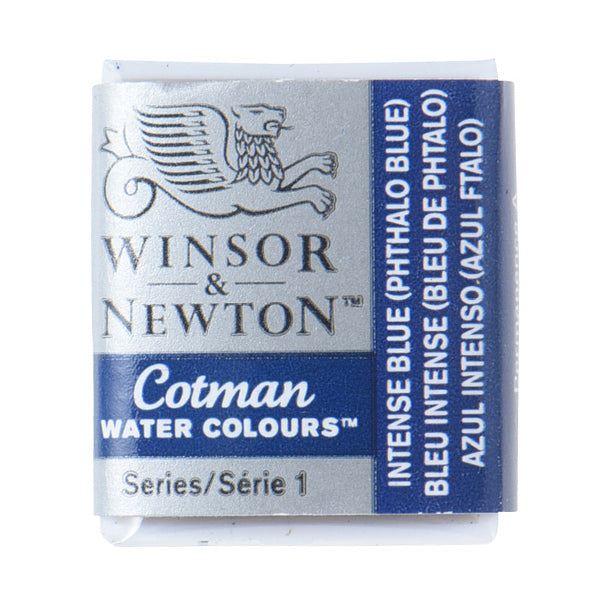 Paints "Cotman Water Color Half Pan 327 Intense Blue 3110327" WINSOR & NEWTON