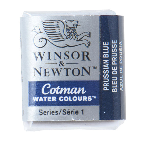 Paints "Cotman Water Color Half Pan 538 Prechan Blue 3110538" WINSOR & NEWTON