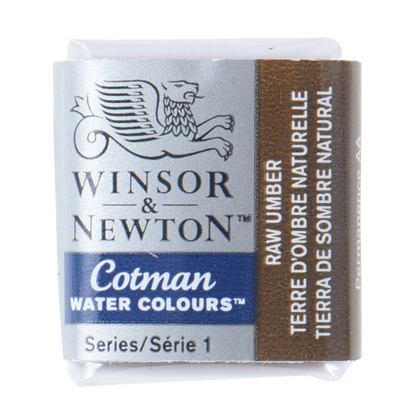 Pinta "Cotman Water Color Half Bread 554 Row Anber 3110554" Winsor y Newton