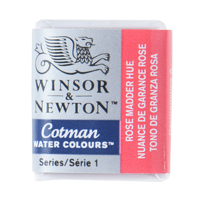 페인트 "Cotman Water Color Half Pan 580 Rose Mader Hugh 3110580" Winsor & Newton