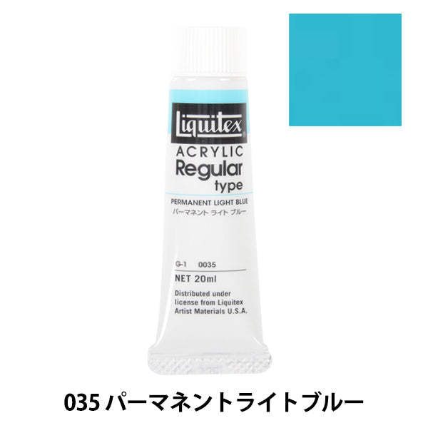 Dipinte "Liquitex regolare n. 6 035 azzurro permanente"