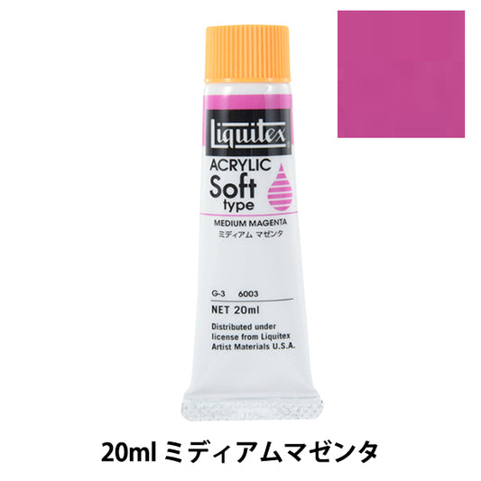 Dipinte "Liquitex Soft No. 6 003 Medio Magenta"