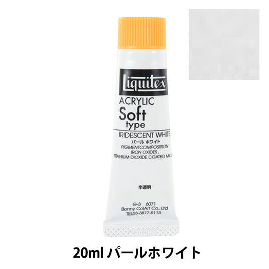 Dipinte "Liquitex morbido n. 6 071 perla bianca"