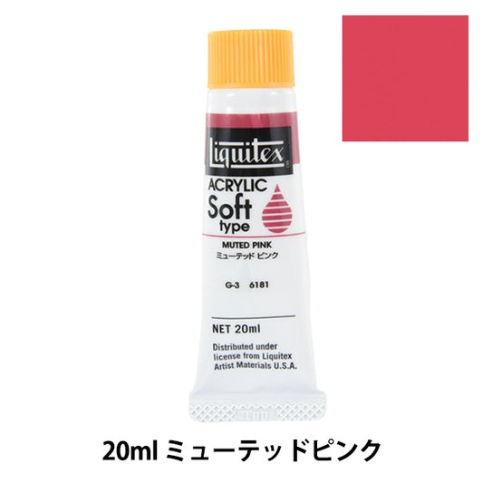 Dipinte "Liquitex Soft No. 6 181 Mute Pink"