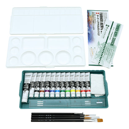 Dipinto "Acrilic Gash Prime Set 11 ml 12 Colore+20 ml White" Turner Turner Color