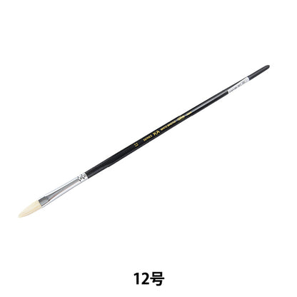 Bildpinsel "Hartbürste Schweinefleisch Haare flach Nr. 12" Holbein Holbein