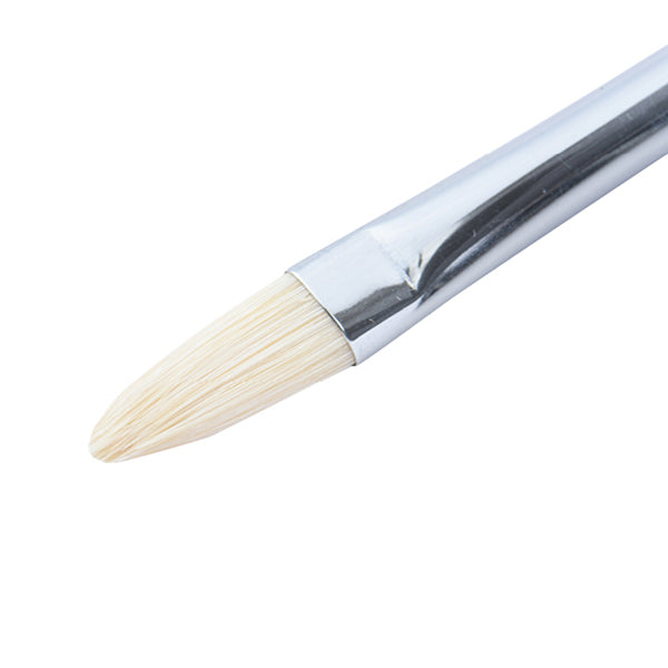 Bildpinsel "Hartbürste Schweinefleisch Haare flach Nr. 12" Holbein Holbein