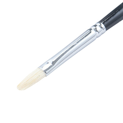 Bildpinsel "Hartbürste Schweinefleisch Haare flach Nr. 4" Holbein Holbein