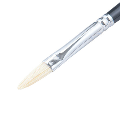 Bildpinsel "Hartbürste Schweinefleisch Haare flach Nr. 6" Holbein Holbein