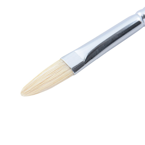 Bildpinsel "Hartbürste Schweinefleisch Haare flach Nr. 8" Holbein Holbein