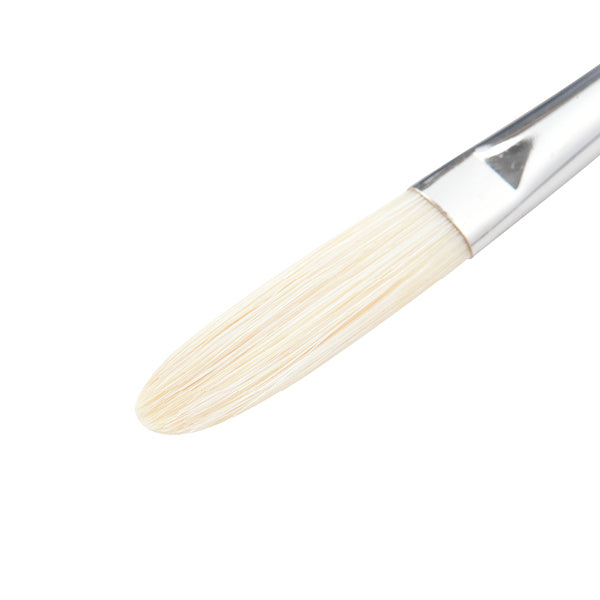 Picture brush "Hard brush pork hair KM-L flat No. 8" HOLBEIN Holbein