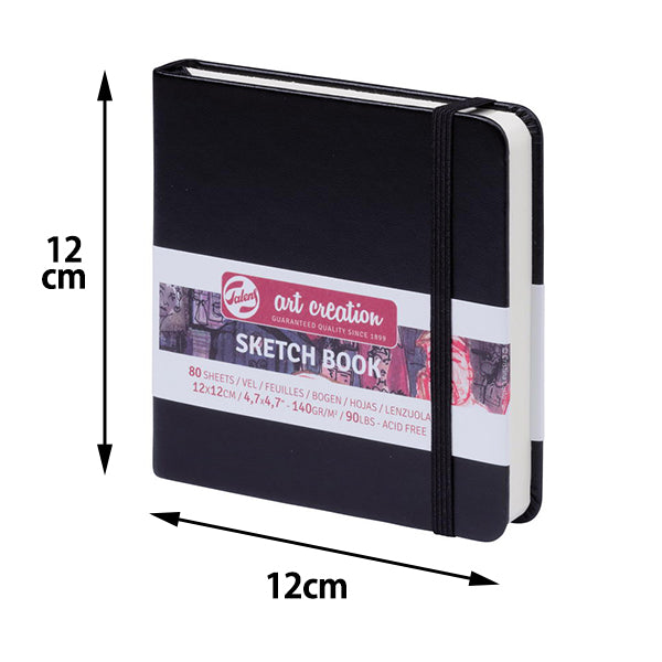Picture Paper "Sketchbook Creation Black 12 × 12 T9314-004M" Черепаха